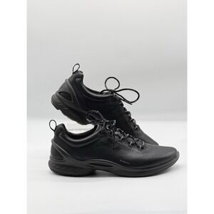 Ecco Women's BIOM Fjuel Perforated Black Athletic Sneakers Size 10